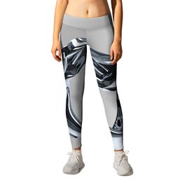 metal ring Leggings