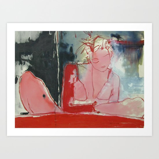 Lit Art Print