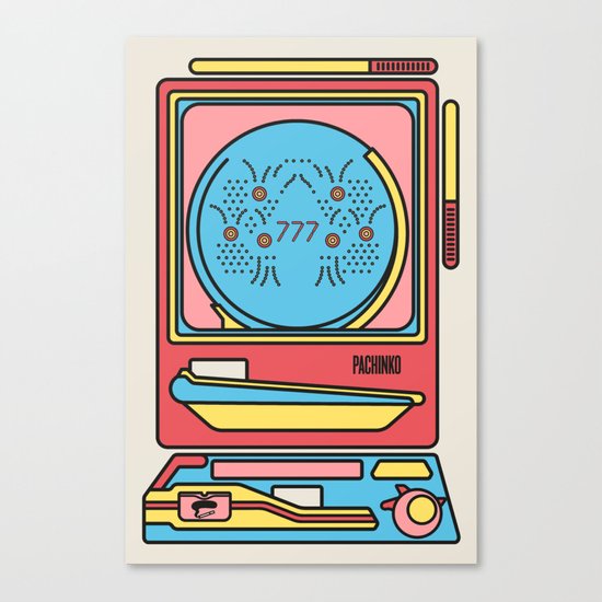 Pachinko Canvas Print