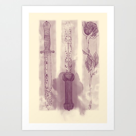 Sharp Art Print
