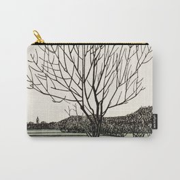 Bald Tree Carry-All Pouch