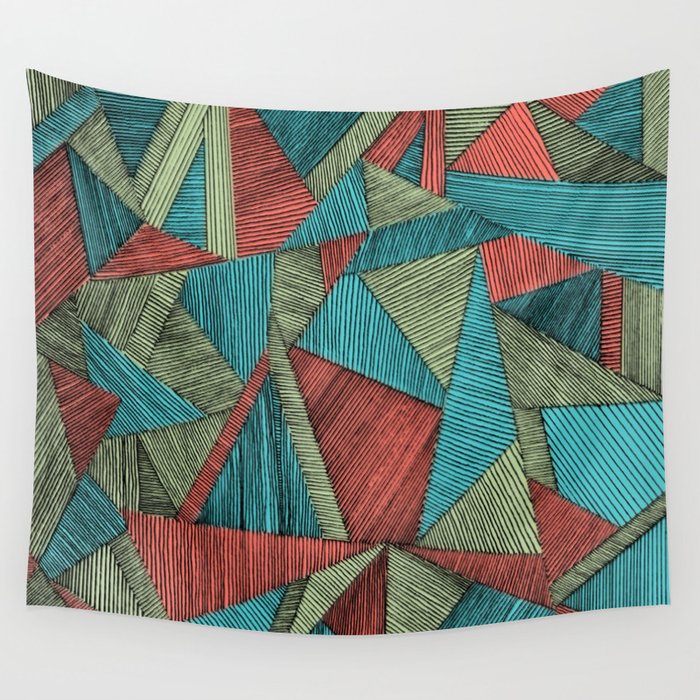 Patchwork Playground Wall Tapestry