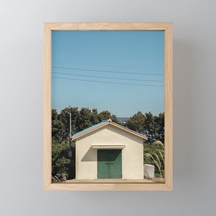 Country house Framed Mini Art Print