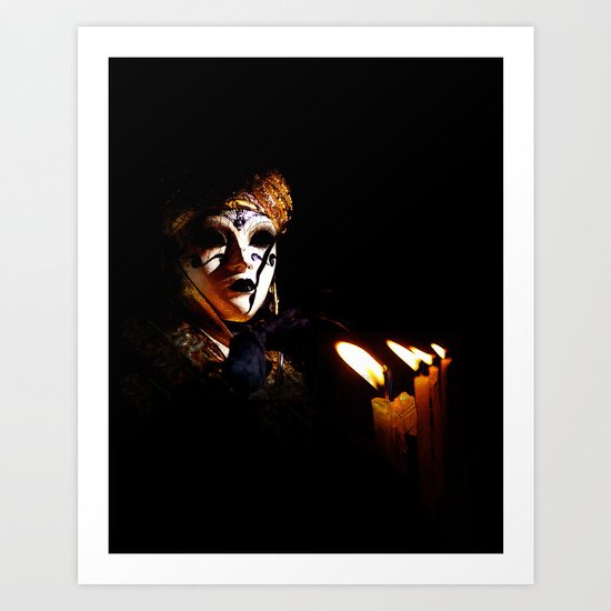 Mask 9 Art Print