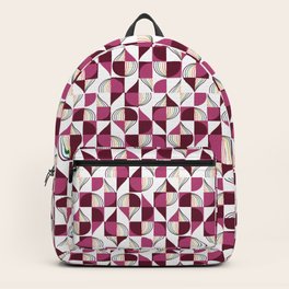 Abstract Rainbow Onion Backpack