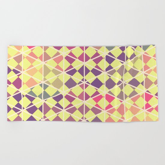 Yellow Beach Towel