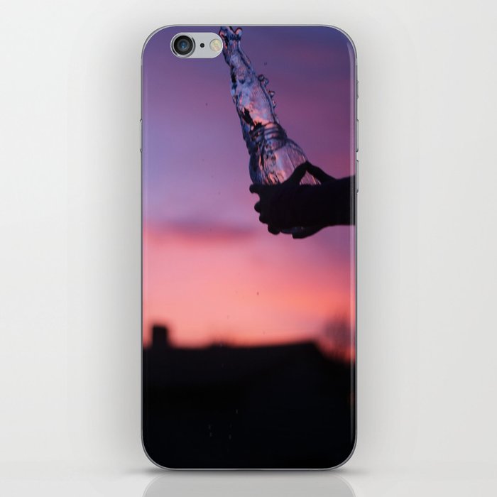 sunset water iPhone Skin