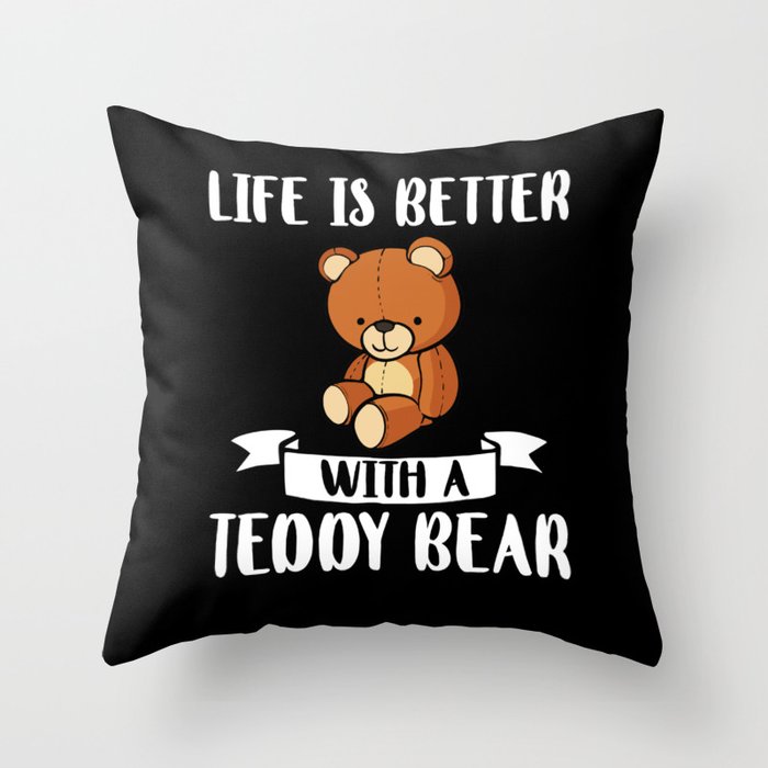 Teddy Bear Plush Animal Stuffed Giant Throw Pillow