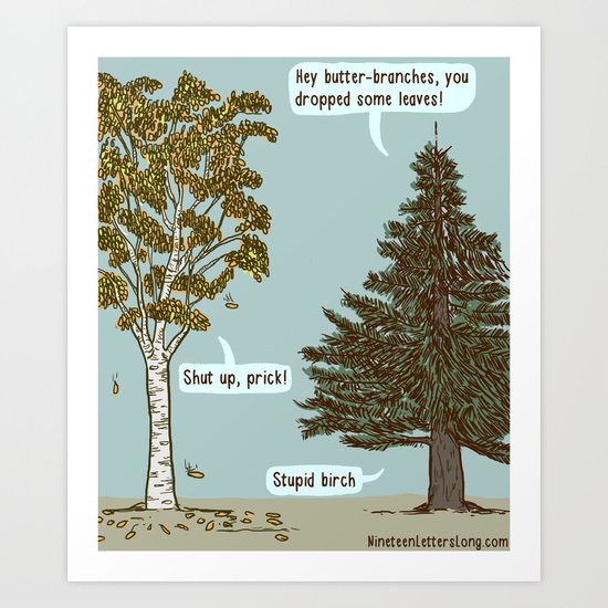 Tree Friends Art Print