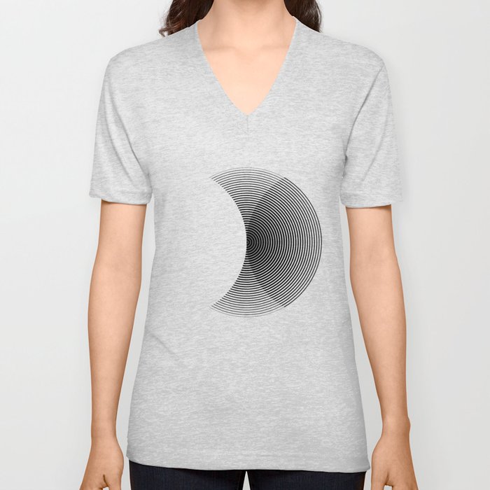 Eclipse V Neck T Shirt