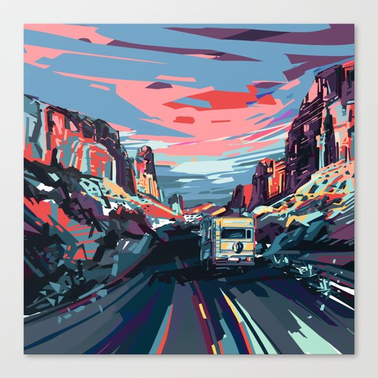 american landscape 4 Canvas Print