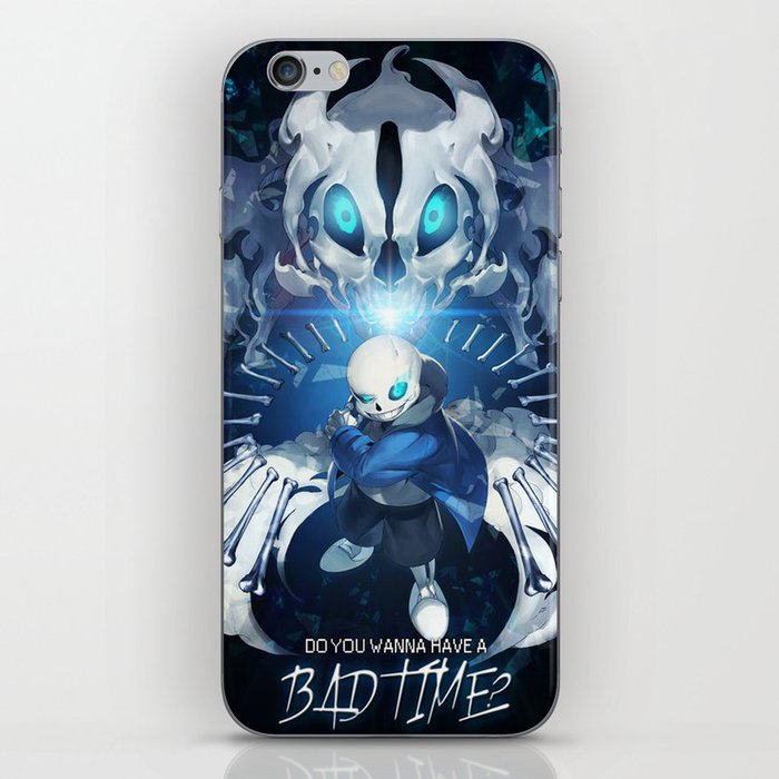Undertale Sans Poster Do You Wanna Have A Bad Time Iphone Skin