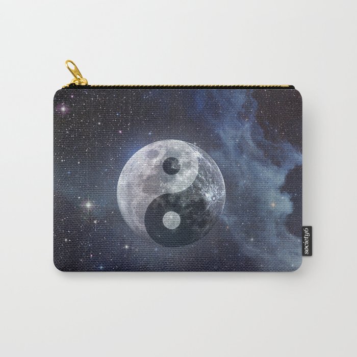 Yin Yang Moon Carry-All Pouch