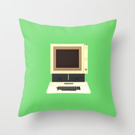 Apple II Throw Pillow
