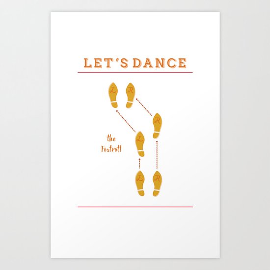 Foxtrot Art Print