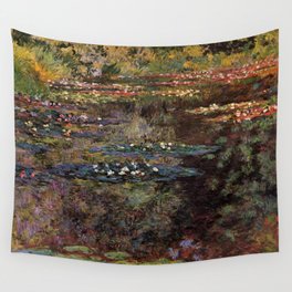 Claude Monet Pool With Water Lilies 1904 Wall Tapestry