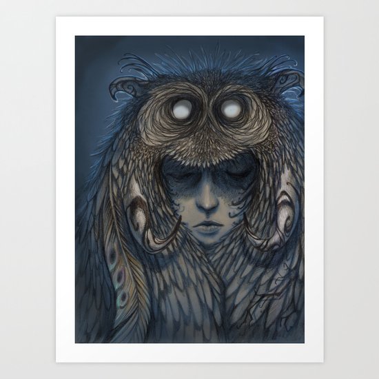 I see you Art Print