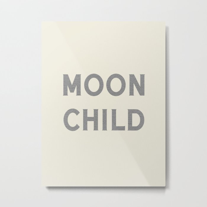 Moon Child Metal Print