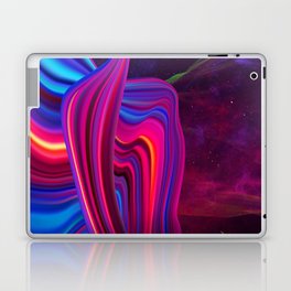Neon twisted space #4 Laptop Skin