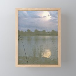 moody evenings Framed Mini Art Print