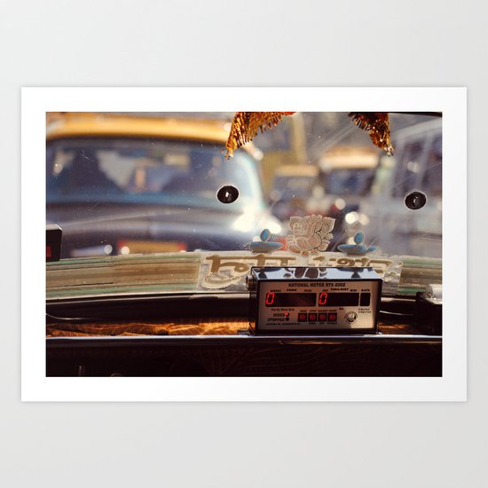 Taxi Driver Art Print