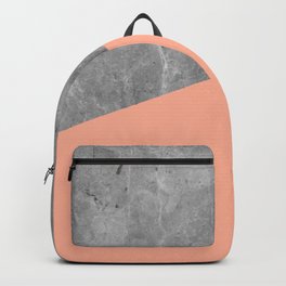 Geometry 101 Sweet Peach Pink Backpack
