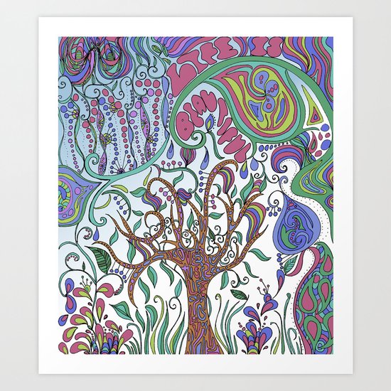 Life Is... Art Print