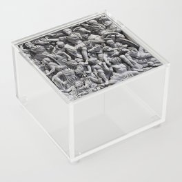 ROMANS. Great Ludovisi sarcophagus. Depicts a battle between Romans and Goths. Acrylic Box