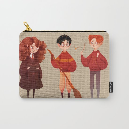Friendship and Bravery Carry-All Pouch