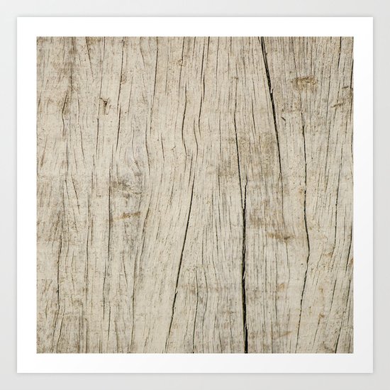 Old Wood Art Print