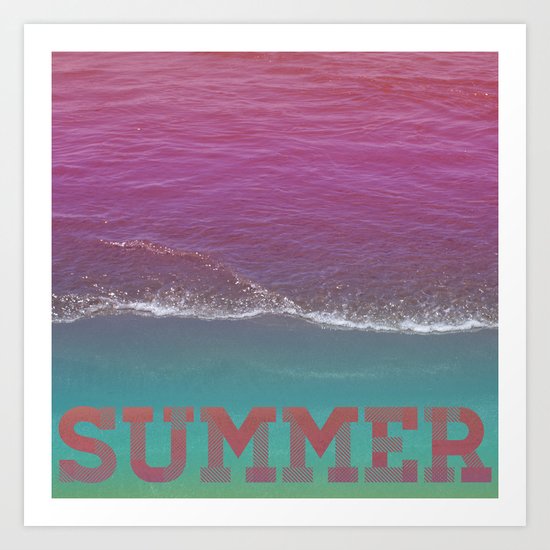 SUMMER Art Print