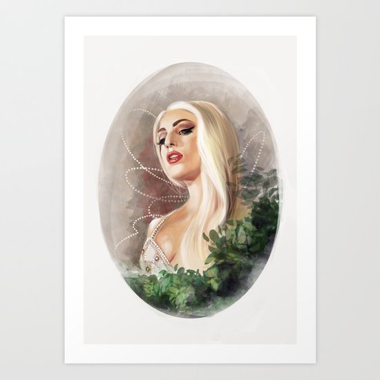 Artpop Princess Art Print