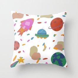 Rocket science  Throw Pillow