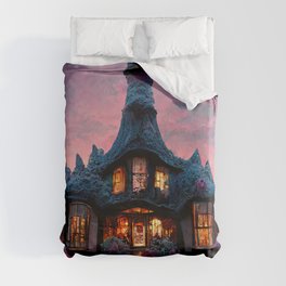 Cotton Candy House Duvet Cover