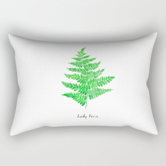 Lady fern Rectangular Pillow