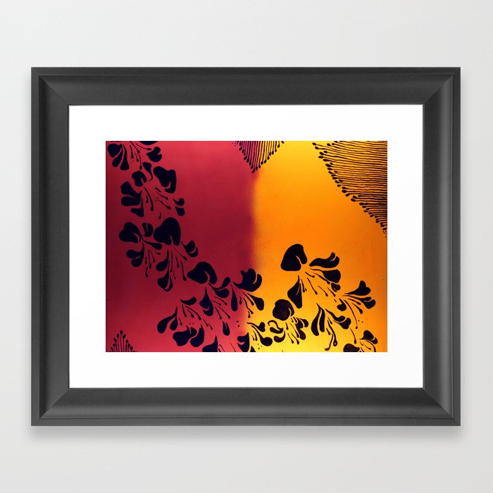 The Flower of our Discontent Framed Art Print