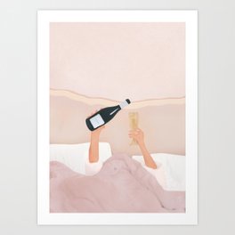Morning Wine Art Print