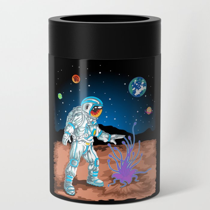 astronaut on mars Can Cooler