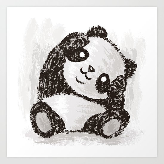 Panda Art Print