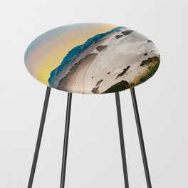 Cannon Beach Ocean Views at Sunset | Travel Photography and Collage Counter Stool
