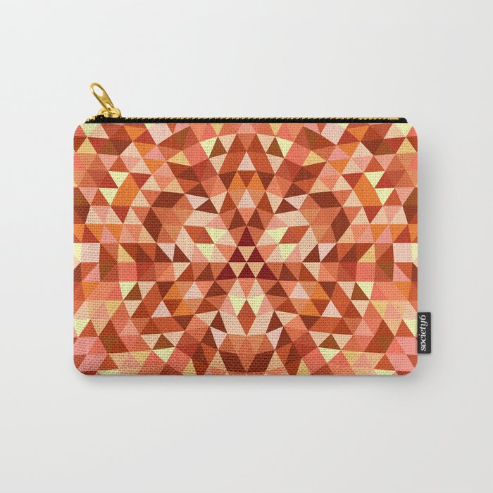 Hot triangle mandala Carry-All Pouch