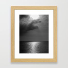 Dark Horizon Framed Art Print