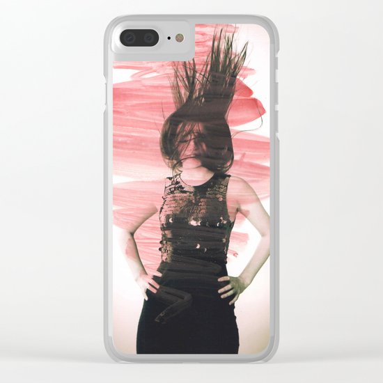 Young girl 2 Clear iPhone Case