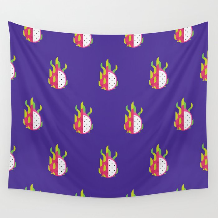Fruit: Dragon Fruit Wall Tapestry