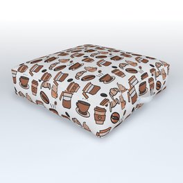 coffee is everything Outdoor Floor Cushion