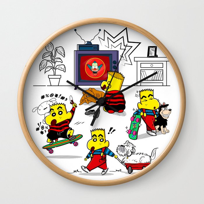 Troublemaker Wall Clock