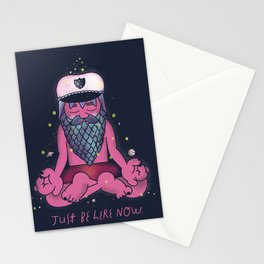 Just Be Here Now Stationery Cards