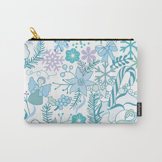 Bright xmas pattern Carry-All Pouch