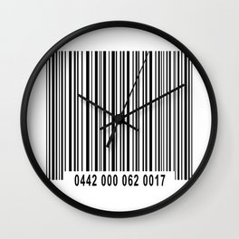 Barcode #1 Wall Clock