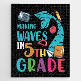 Making Waves In 5th Grade Mermaid Jigsaw Puzzle